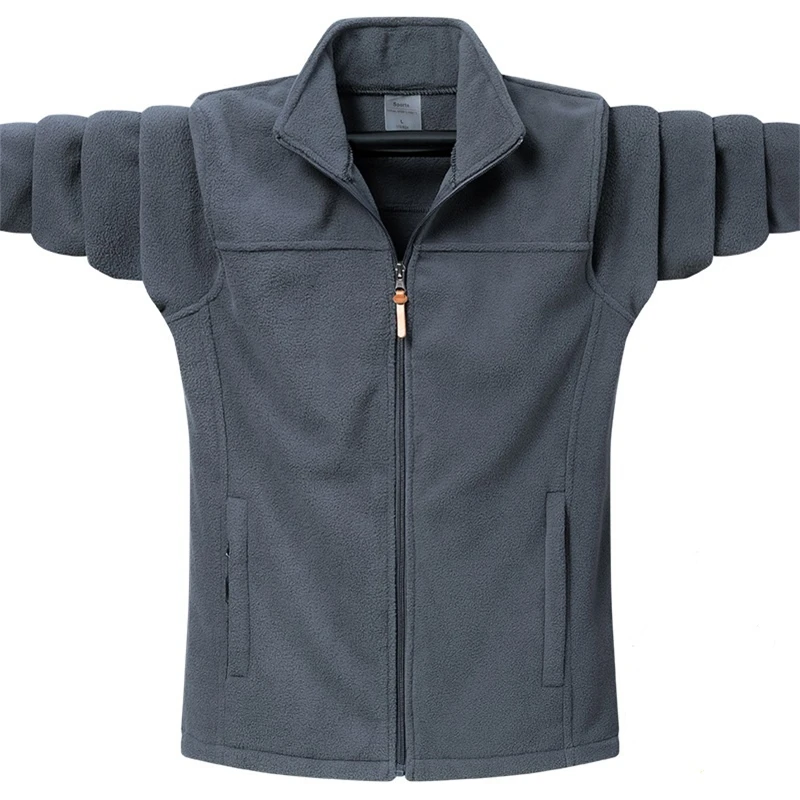 Plus Size 9XL Tactical Hoodies Sweateshirts Men Velvet Zipper Warm 7XL 8XL Casual Slim Fit Jacket Sportswear Soft Fleece Coats
