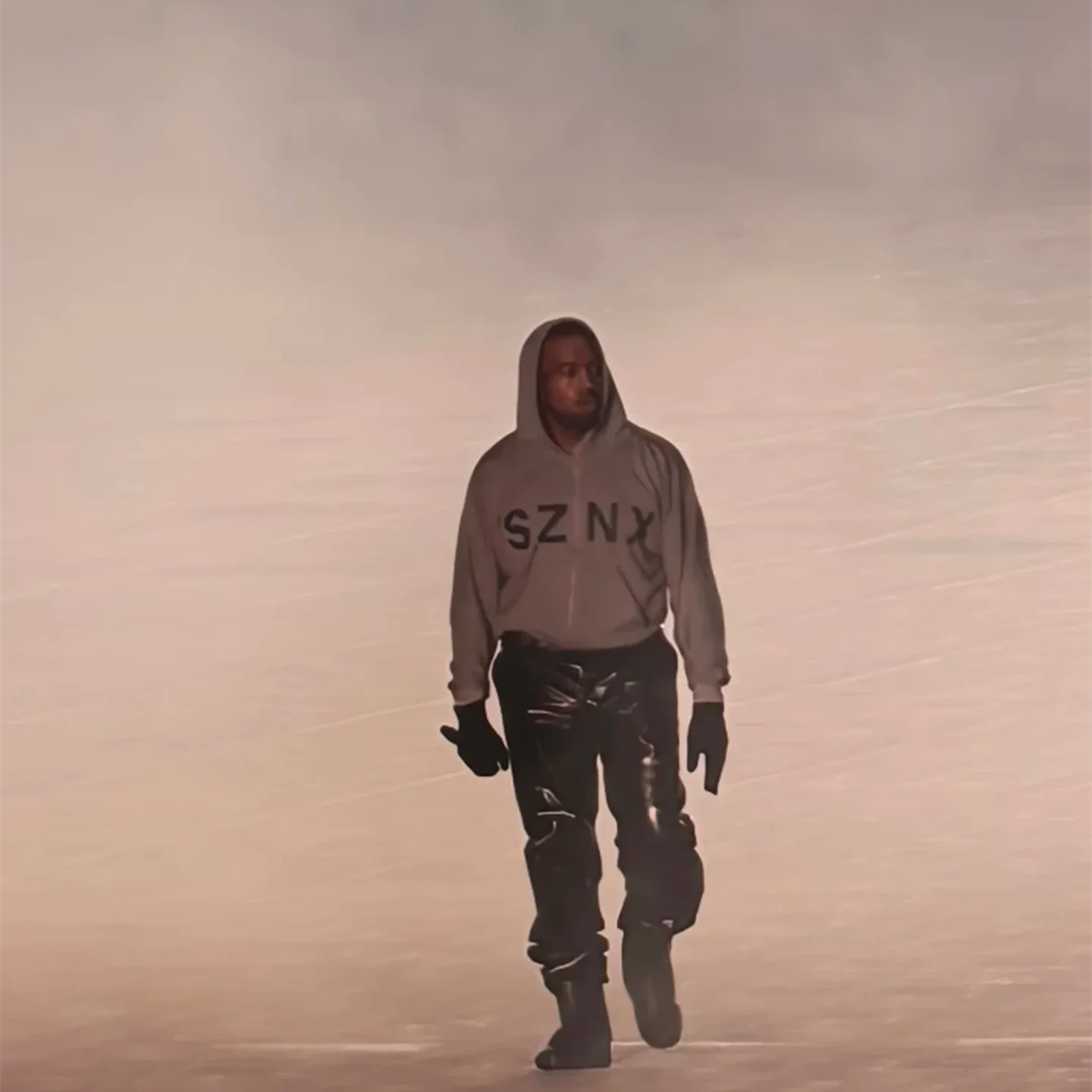Yao Fashion Kanye West SZNX Hooded Coat Streetwear Vintage Oversize Loose Casual Luxury Sport Hoodies Jacket For Men Unisex