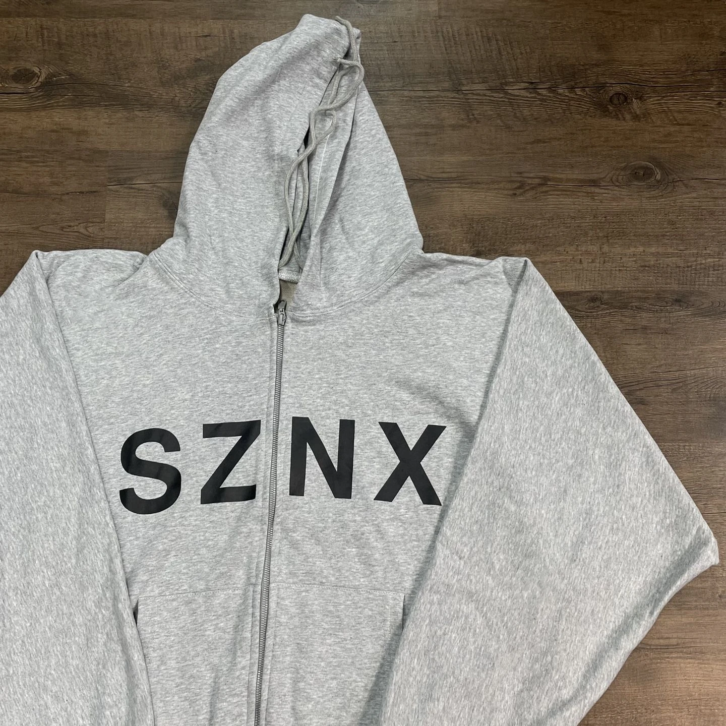 Yao Fashion Kanye West SZNX Hooded Coat Streetwear Vintage Oversize Loose Casual Luxury Sport Hoodies Jacket For Men Unisex
