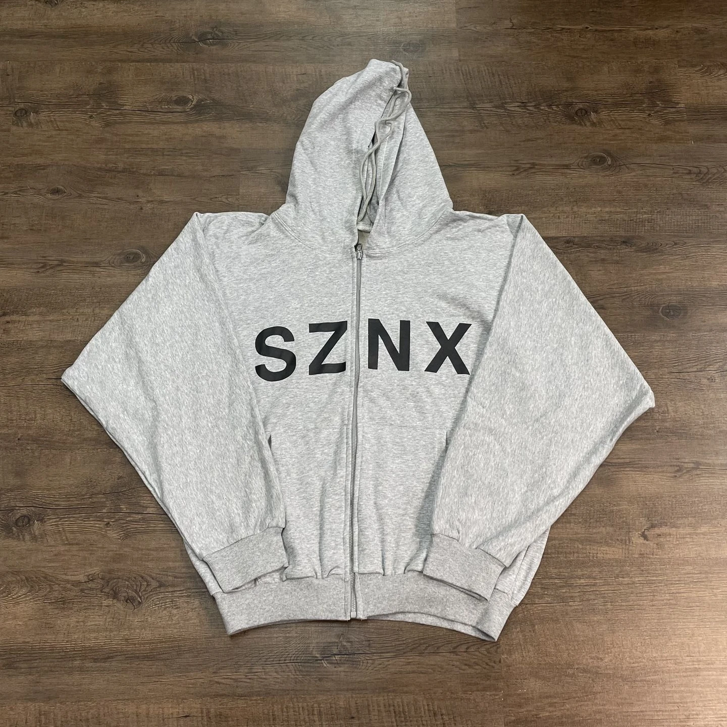 Yao Fashion Kanye West SZNX Hooded Coat Streetwear Vintage Oversize Loose Casual Luxury Sport Hoodies Jacket For Men Unisex