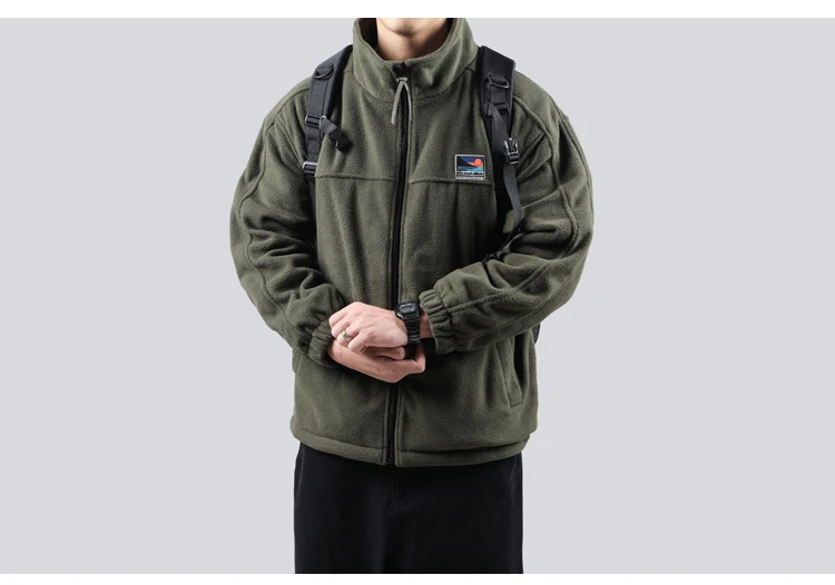 2022 Spring Autum Japanese Streetwear Stand Up Collar Sweatshirt Men Clothing Harajuku Casual Cardigan Hip Hop Couple Coat