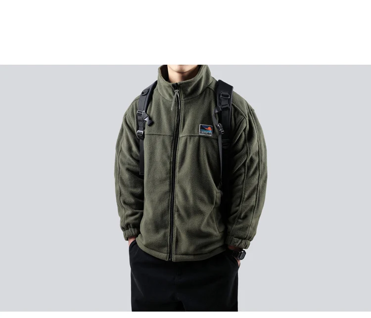 2022 Spring Autum Japanese Streetwear Stand Up Collar Sweatshirt Men Clothing Harajuku Casual Cardigan Hip Hop Couple Coat