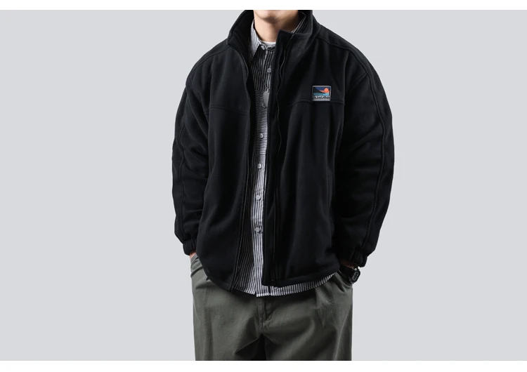 2022 Spring Autum Japanese Streetwear Stand Up Collar Sweatshirt Men Clothing Harajuku Casual Cardigan Hip Hop Couple Coat