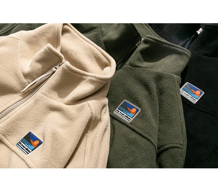 2022 Spring Autum Japanese Streetwear Stand Up Collar Sweatshirt Men Clothing Harajuku Casual Cardigan Hip Hop Couple Coat