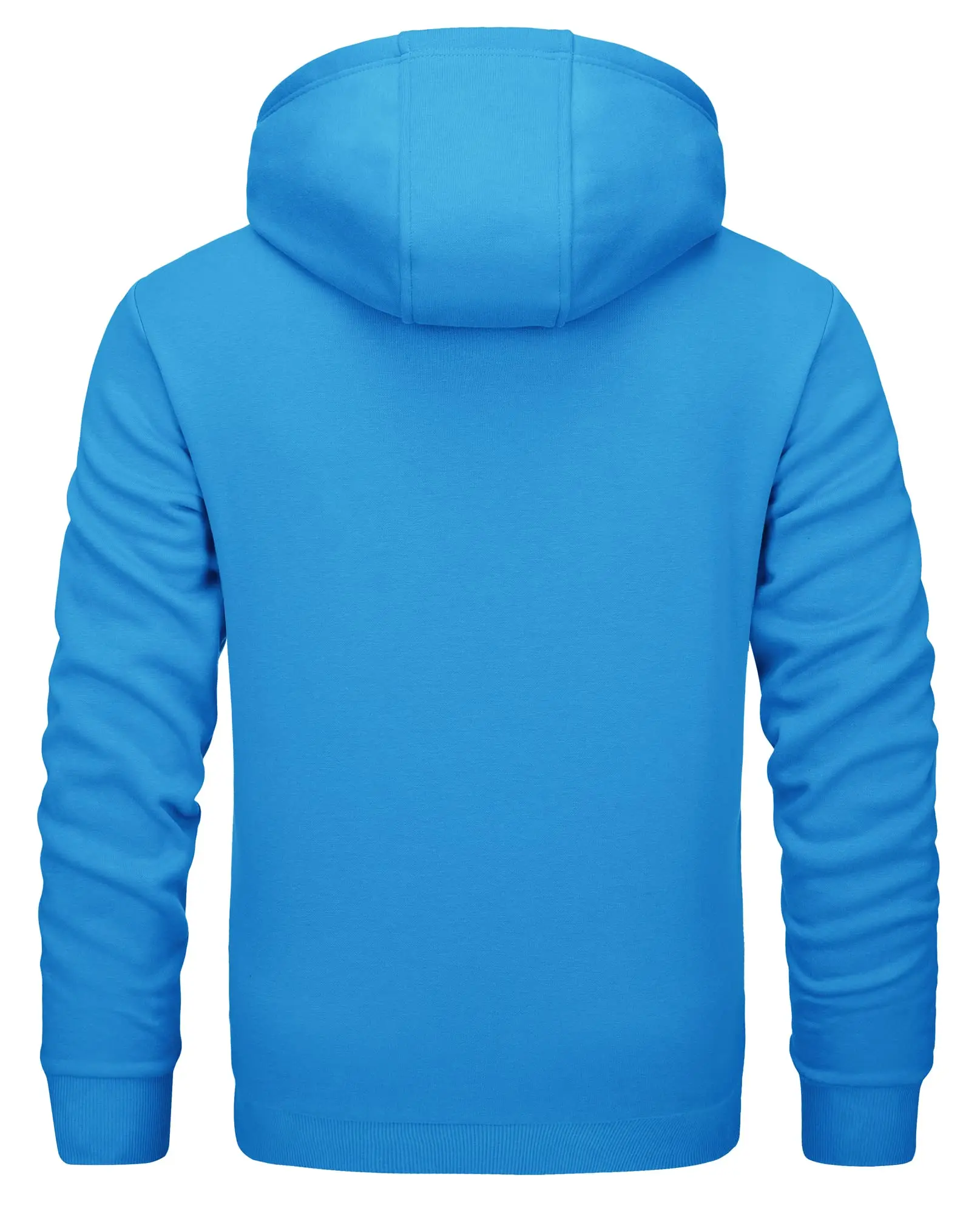 TACVASEN Autumn Winter Fleece Hoodies Mens Thermal Warm Hooded Sweatshirts Pockets Casual Hoodies Pullover Tops Male