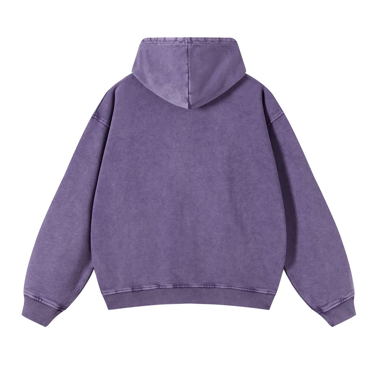 Heavyweight High Street Washed 520G Hooded Sweatshirt Vintage Dark Loose Oversized Unisex Hoodie