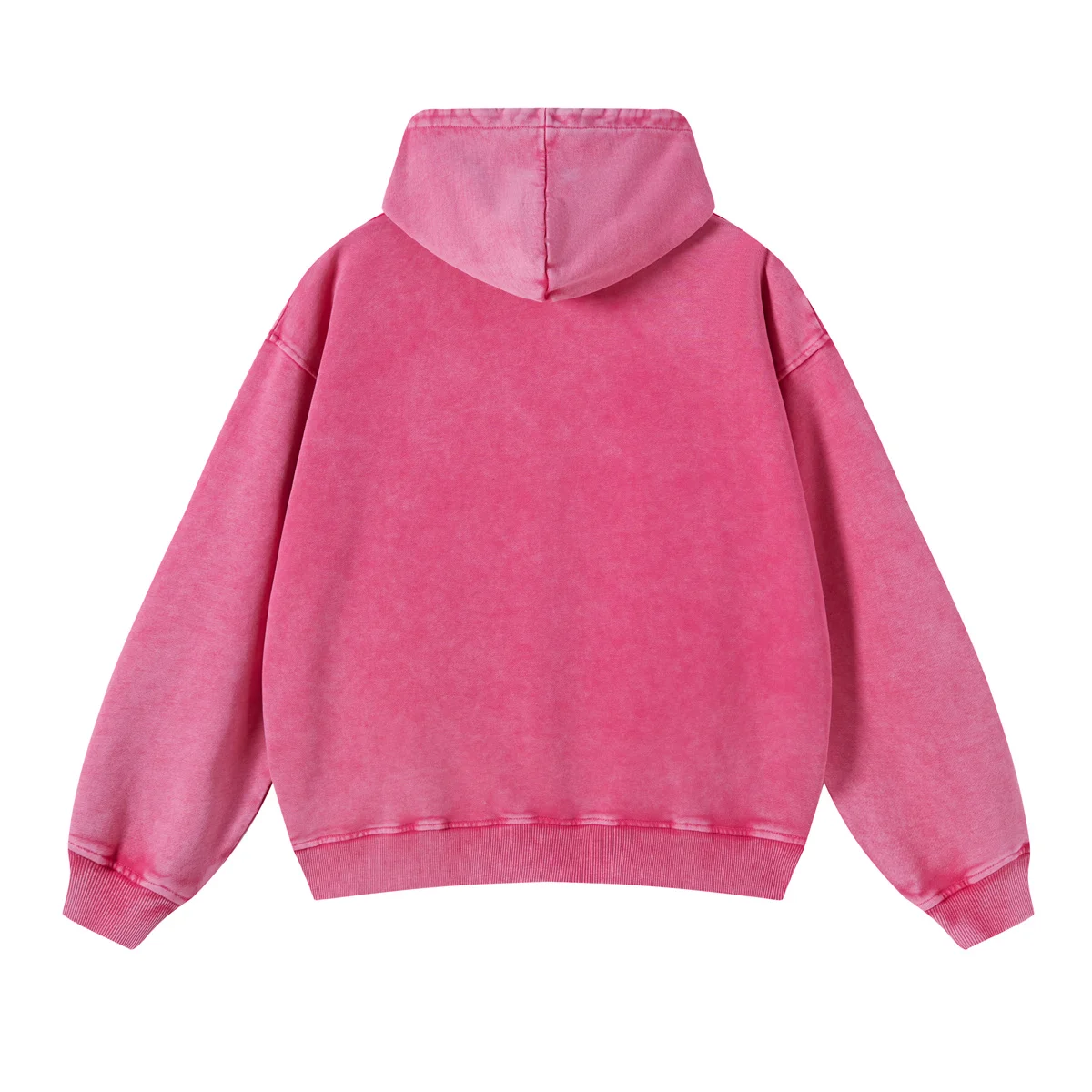 Heavyweight High Street Washed 520G Hooded Sweatshirt Vintage Dark Loose Oversized Unisex Hoodie