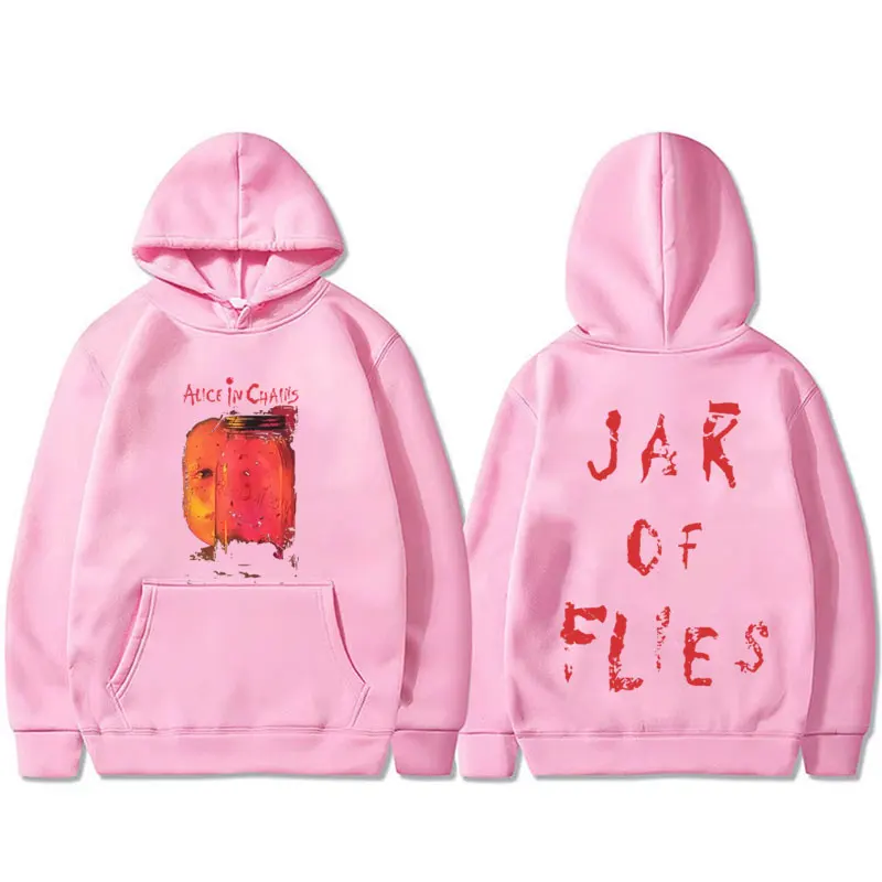 Rock Band Alice in Chains Jar of Flies Album Graphic Hoodie Men Gothic Punk Pop Music Hooded Sweatshirt Male Fashion Pullover