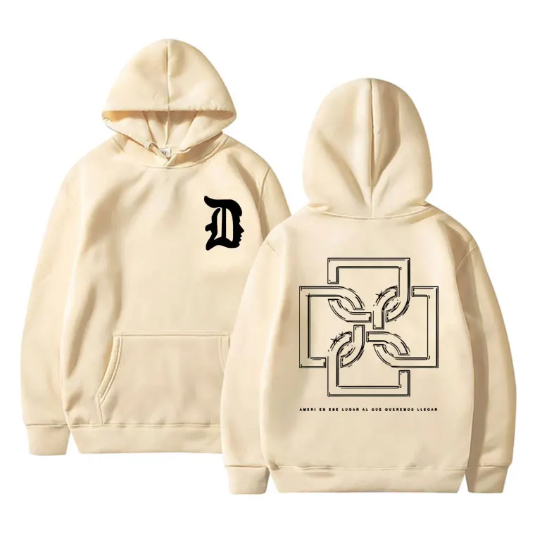 Rapper Duki Merch Hoodie Unisex Casual Fleece Cotton Pullover Male Trend Hoodies Men Women Fashion Hip Hop Oversized Streetwear