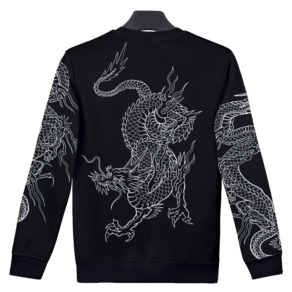 Anime Dragon Cosplay Hoodies Hip Hop 3D Print Men Women Sweatshirt Long Sleeve Pullovers Harajuku Streetwear Coat