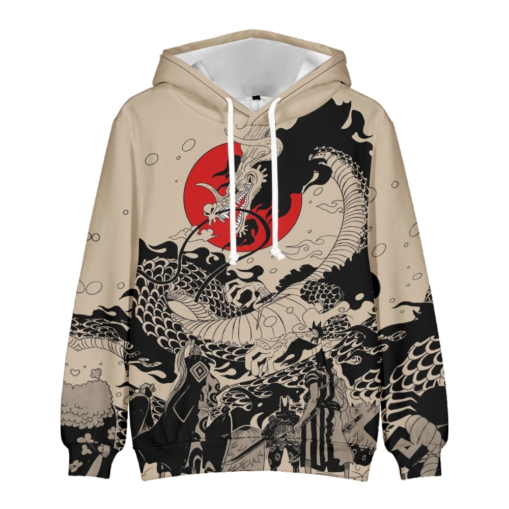 Anime Dragon Cosplay Hoodies Hip Hop 3D Print Men Women Sweatshirt Long Sleeve Pullovers Harajuku Streetwear Coat