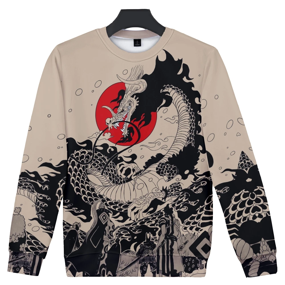 Anime Dragon Cosplay Hoodies Hip Hop 3D Print Men Women Sweatshirt Long Sleeve Pullovers Harajuku Streetwear Coat