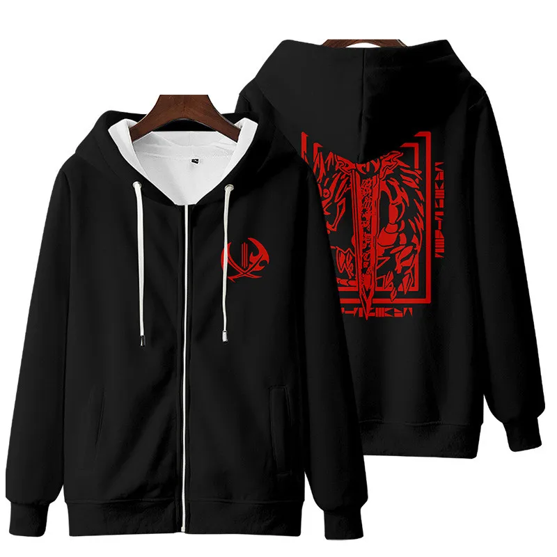 Masked Rider REVICE 3D Digital Printing Men/Women Autumn Japanese Anime Hoodies Sweatshirt Harajuku Cosplay Zip Up Jacket Coat