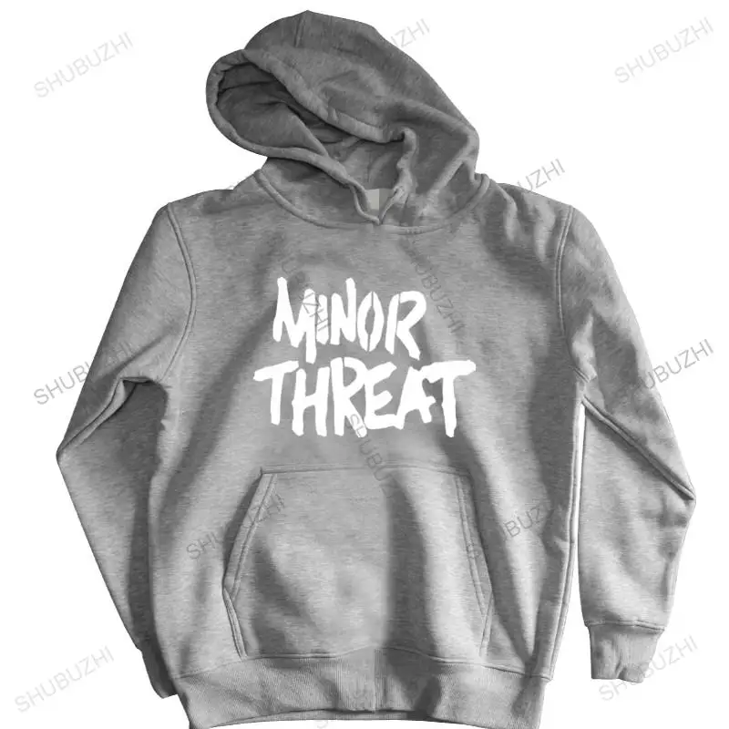 Men streetwear sweatshirt hooded Minor Threat hoody Out of Step Hardcore Punk | Straight Edge | Dischord