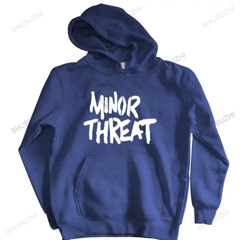 Men streetwear sweatshirt hooded Minor Threat hoody Out of Step Hardcore Punk | Straight Edge | Dischord