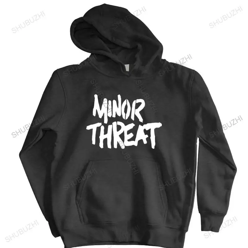 Men streetwear sweatshirt hooded Minor Threat hoody Out of Step Hardcore Punk | Straight Edge | Dischord