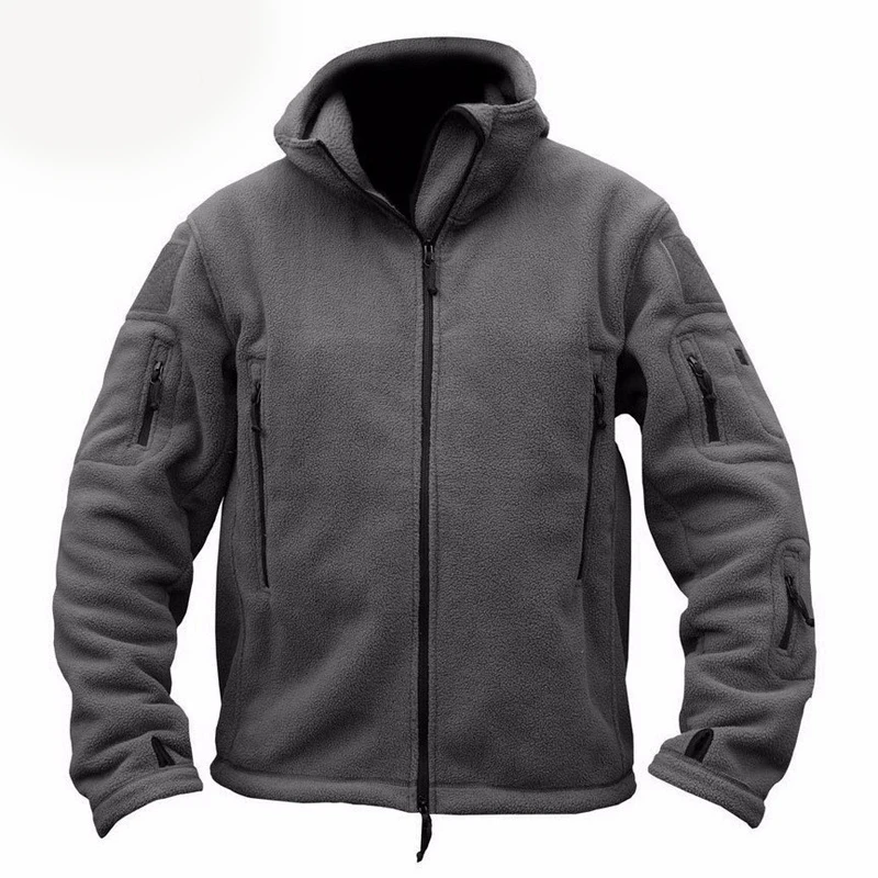 Men's Clothing Trainning Tactical Hoodies Overcoat Long Sleeved Warm Tshirt Coat for Men Sweatshirt Hoody