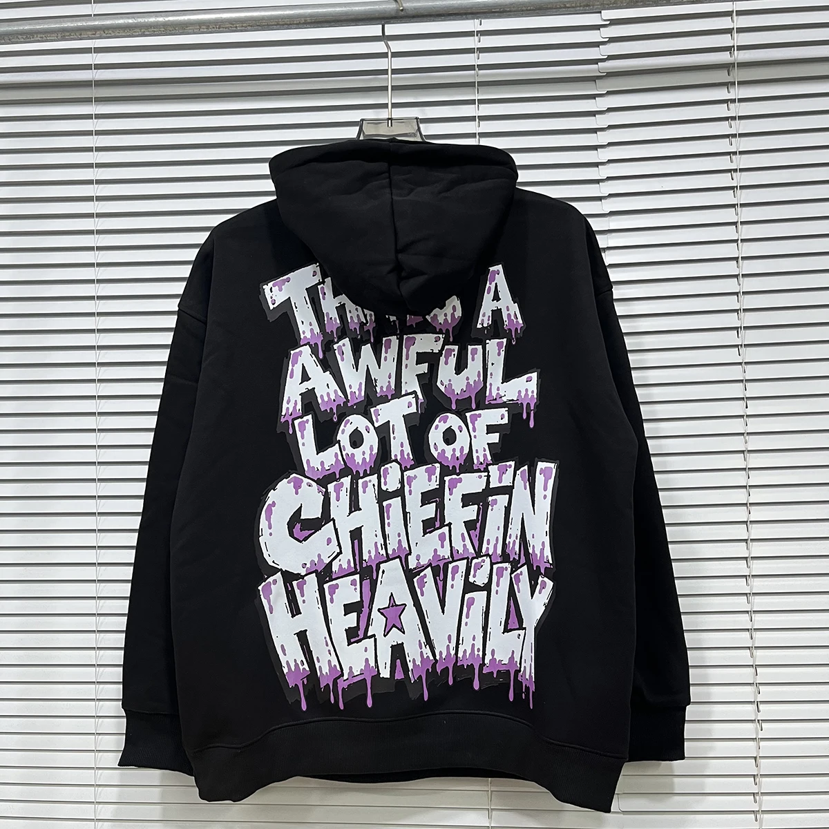 High Street Character Letter Print Hooded Hoodies for Men and Women Ropa Hombre Loose Baggy Autumn Sweatshirts Oversized