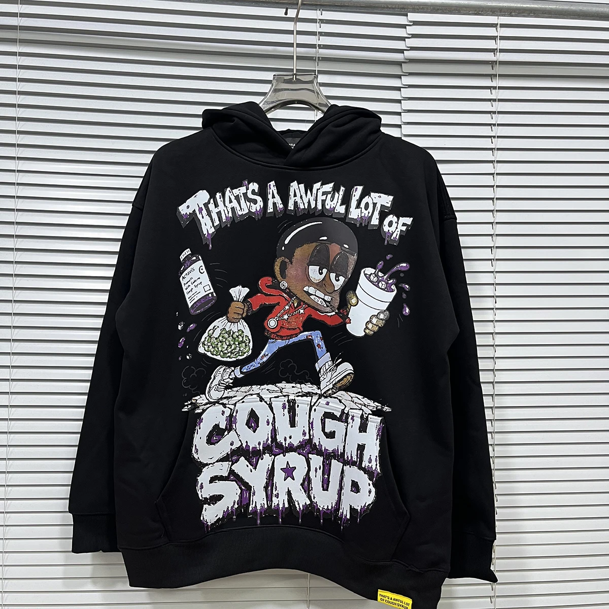 High Street Character Letter Print Hooded Hoodies for Men and Women Ropa Hombre Loose Baggy Autumn Sweatshirts Oversized