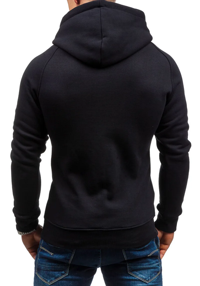 Fashion Tops Outdoor Casual Men's Hoodies Fitness Sportswear Casual Men's Clothing