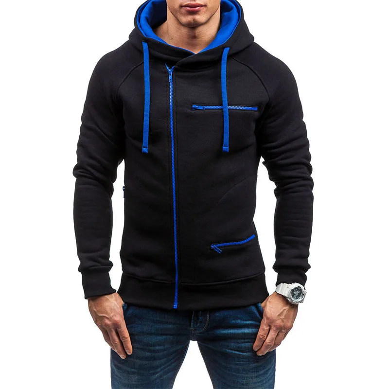 Fashion Tops Outdoor Casual Men's Hoodies Fitness Sportswear Casual Men's Clothing
