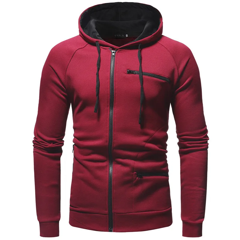Fashion Tops Outdoor Casual Men's Hoodies Fitness Sportswear Casual Men's Clothing