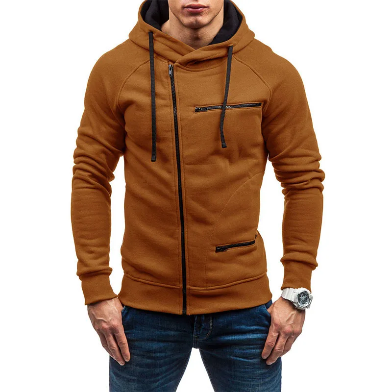 Fashion Tops Outdoor Casual Men's Hoodies Fitness Sportswear Casual Men's Clothing