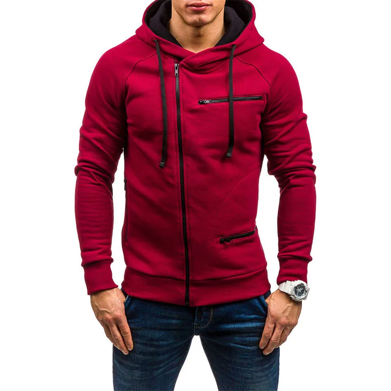 Fashion Tops Outdoor Casual Men's Hoodies Fitness Sportswear Casual Men's Clothing