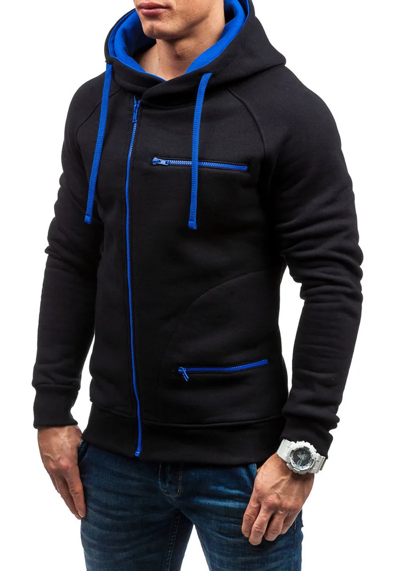 Fashion Tops Outdoor Casual Men's Hoodies Fitness Sportswear Casual Men's Clothing