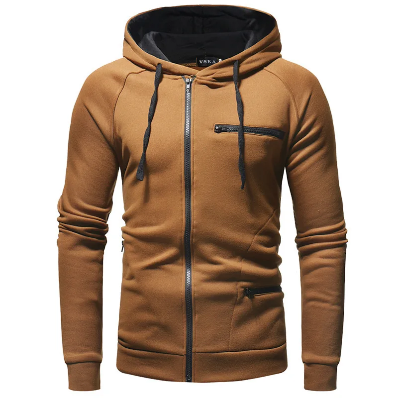 Fashion Tops Outdoor Casual Men's Hoodies Fitness Sportswear Casual Men's Clothing