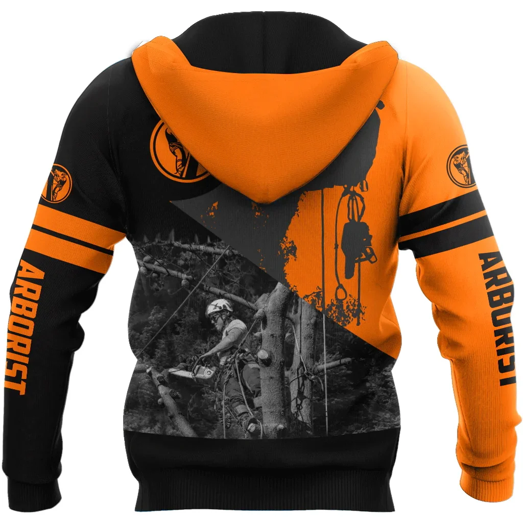 PLstar Cosmos Arborist 3D All Over Printed Fashion Men's hoodies Unisex pullover Casual zipper Jacket Tracksuits TDD103