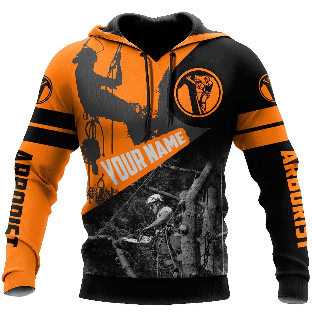 PLstar Cosmos Arborist 3D All Over Printed Fashion Men's hoodies Unisex pullover Casual zipper Jacket Tracksuits TDD103