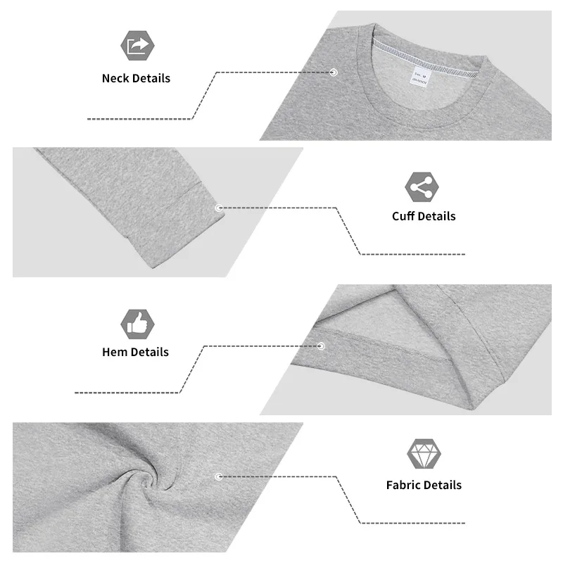 Men's Autumn And Winter Fleece Crew Neck Sweater Feather Print Long Sleeve Top Men's