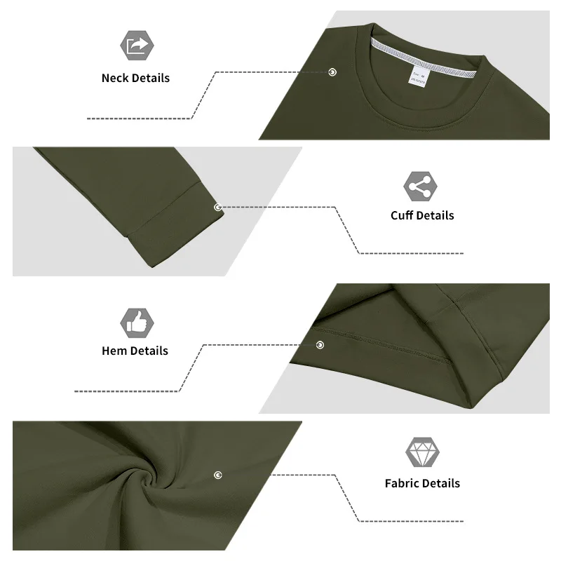 Men's Autumn And Winter Fleece Crew Neck Sweater Feather Print Long Sleeve Top Men's