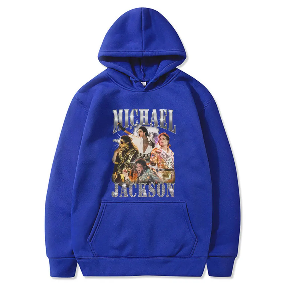 Classic Vintage Michael Jackson Graphic Hoodie Men Women Clothing Fashion Gothic Rock Streetwear Men's Punk Oversized Hoodies