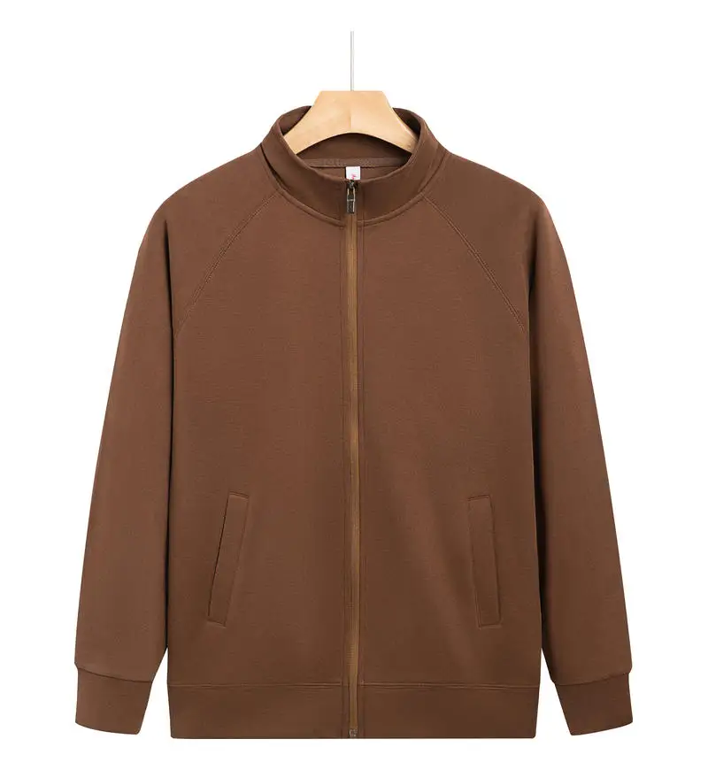 customized LOGO New Mens Jackets Hoodless Sweatshirts Men Stand-up collar Jacket Retro Coat Hoody Cardigan Zipper Coats GT2518