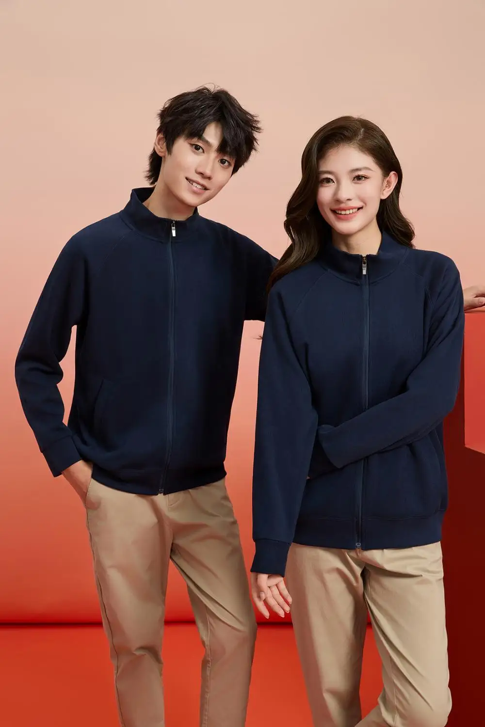 customized LOGO New Mens Jackets Hoodless Sweatshirts Men Stand-up collar Jacket Retro Coat Hoody Cardigan Zipper Coats GT2518