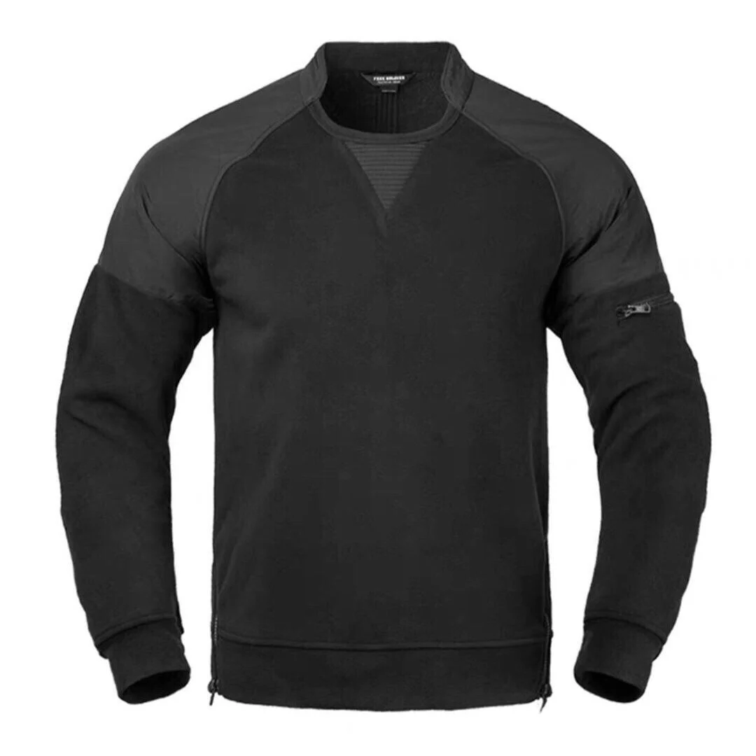 Autumn and Winter New Solid Color Outdoor Sports Plus Plush Thick Warm Hoodie For Men's Casual Loose Oversized High-Quality Top