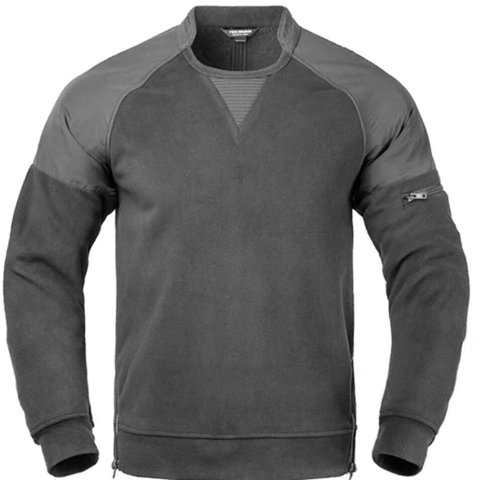Autumn and Winter New Solid Color Outdoor Sports Plus Plush Thick Warm Hoodie For Men's Casual Loose Oversized High-Quality Top