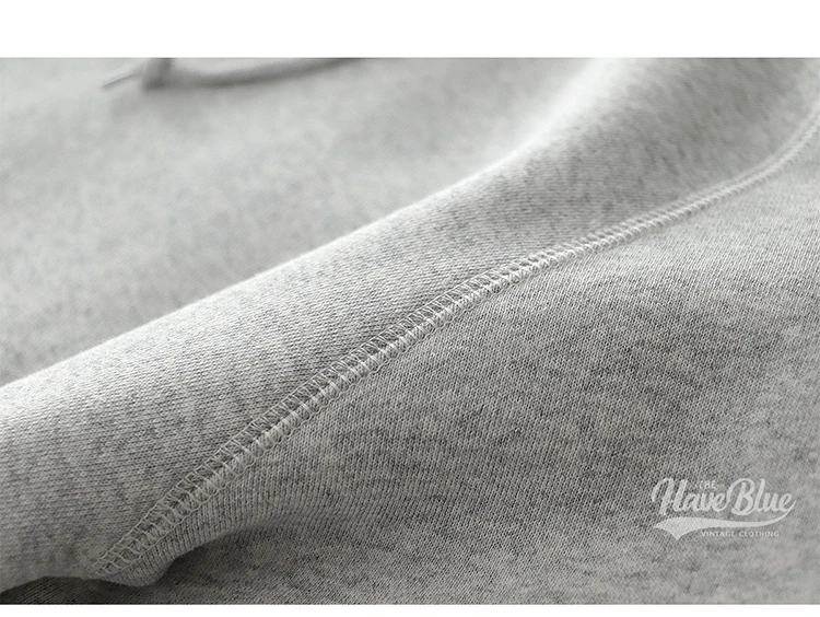 Curved Raglan Hooded Sweatshirt for Men and Women, American Casual Japanese Retro Thickened Fleece Sports Casual Hoodie Jacket