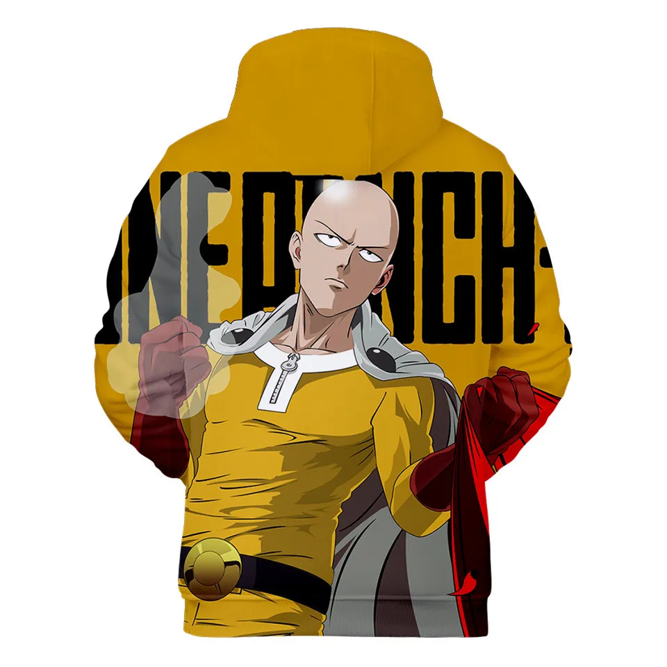 Coat Anime Saitama Oppai Hooded Hoodie Men Women Fleece Sweatshirt Fashion Harajuku Jacket Brand Clothes Cosplay Costume