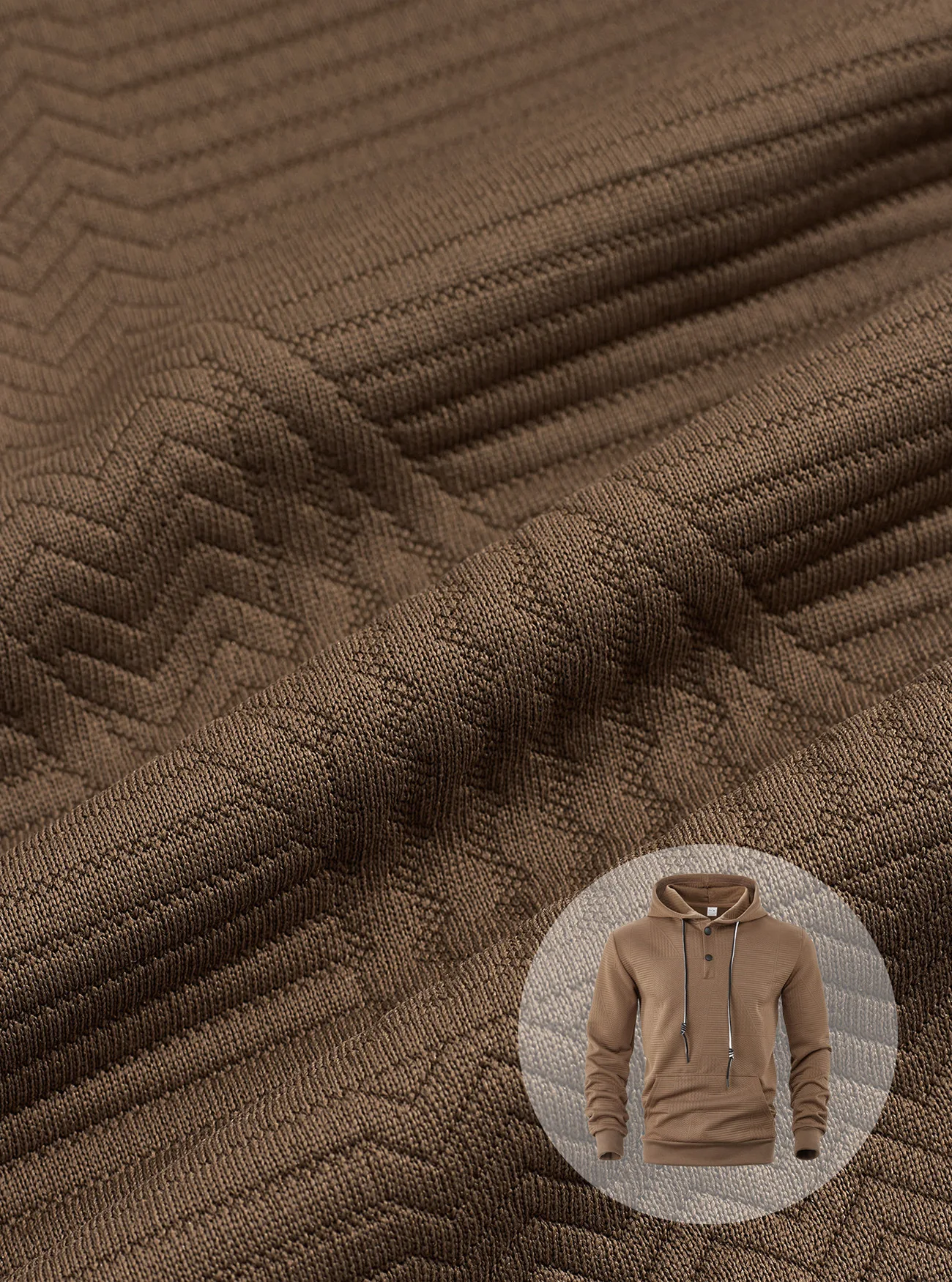 New Spring And Autumn American Loose Casual Hoodie Long Sleeve Jacquard Sweater Men's