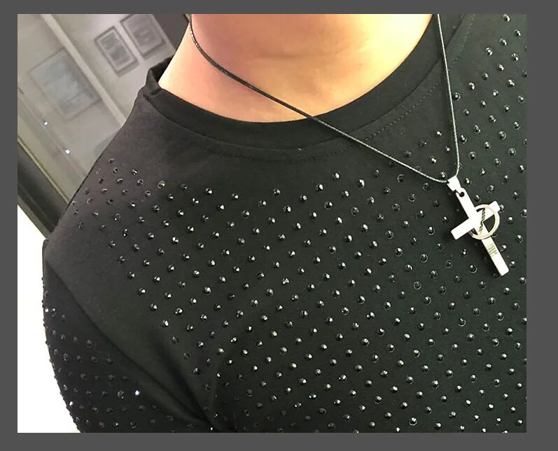 New Casual 100% cotton Rhinestones HOODIE Hip Hop Street wear Sweatshirts Skateboard Men Pullover Hoodies Male