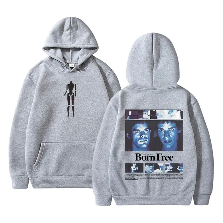 Classic TV Series Dexter Graphic Print Hoodie Men Women Casual Cotton Oversized Sweatshirt Men's Fashion Rock Gothic Streetwear