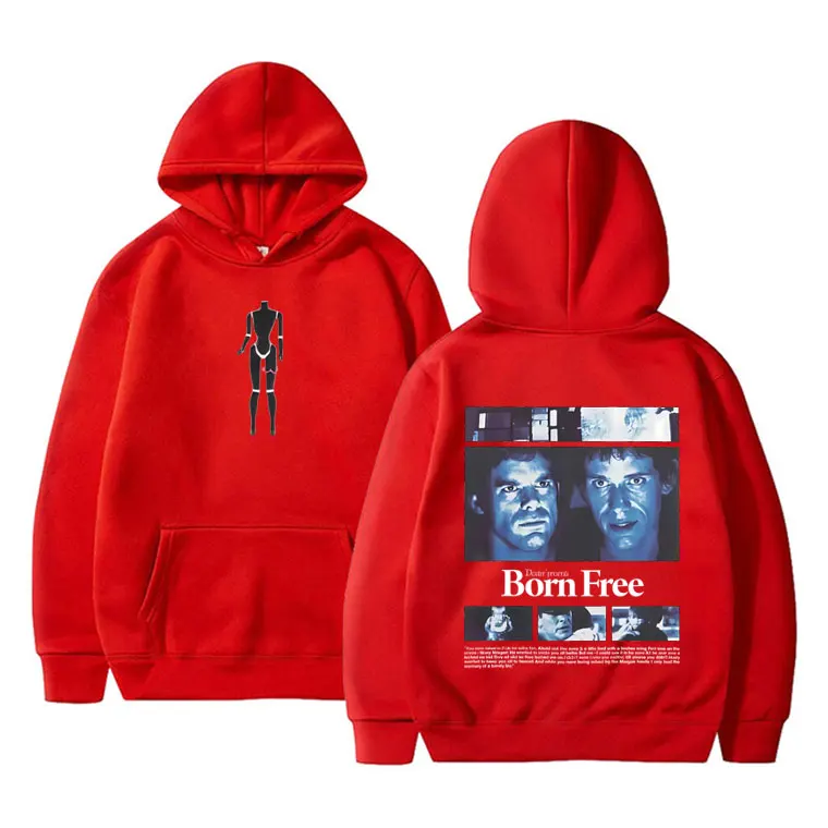 Classic TV Series Dexter Graphic Print Hoodie Men Women Casual Cotton Oversized Sweatshirt Men's Fashion Rock Gothic Streetwear