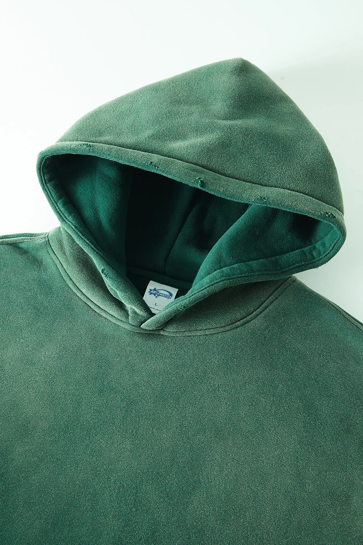 Autumn and Winter Acid Wash Spray Dyeing Baggy Hoodies Distressed Hip Hop Gradient Pullover Unisex Oversize Hooded Sweatshirts