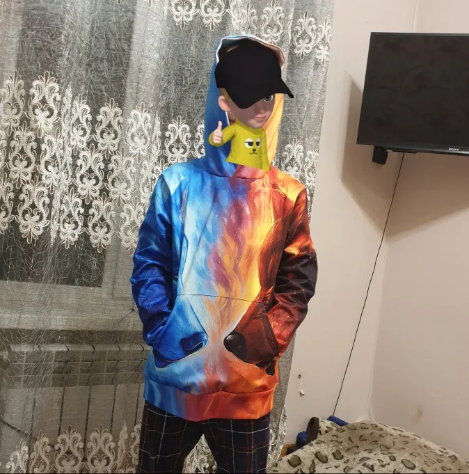 3 To 14 Years Kids Cartoon Hoodies Five Nights At FN AF 3D Hoodie Sweatshirt Boys Girls Bear Cartoon cosplay Children Pullover