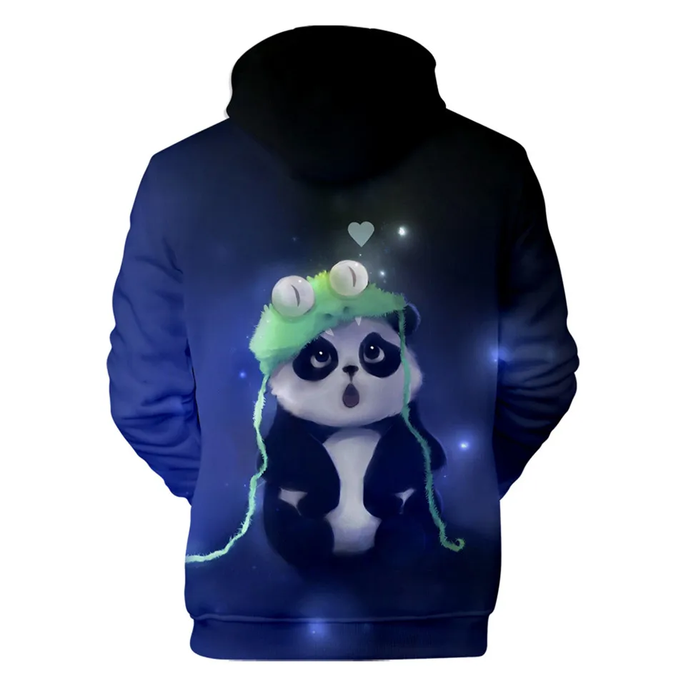 Funny Anime Panda 3D Printing Hoodies Fashion Women Men Autumn Winter Sweatshirt Girls Pullover Jacket Cosplay Costume