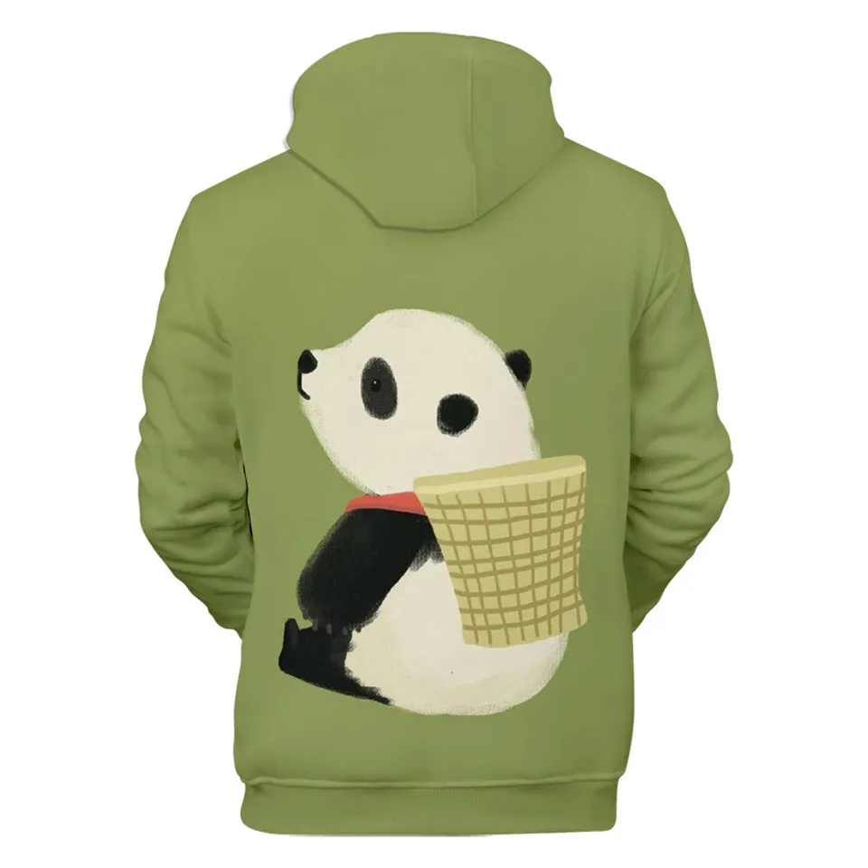 Funny Anime Panda 3D Printing Hoodies Fashion Women Men Autumn Winter Sweatshirt Girls Pullover Jacket Cosplay Costume