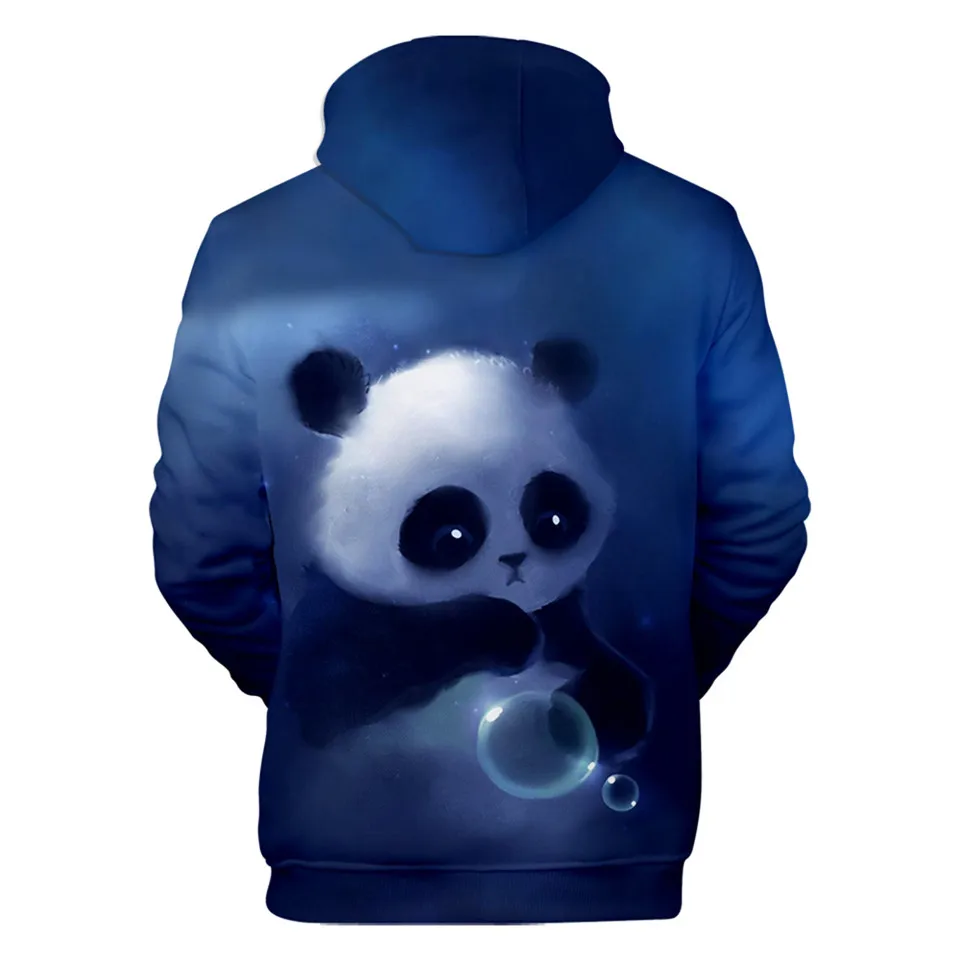 Funny Anime Panda 3D Printing Hoodies Fashion Women Men Autumn Winter Sweatshirt Girls Pullover Jacket Cosplay Costume